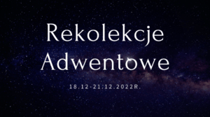 Parafialne rekolekcje adwentowe