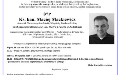 Pogrzeb ks. Macieja Mackiewicza